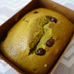 おかし屋ぱれっと - （2016/12月）抹茶小豆パウンドケーキ