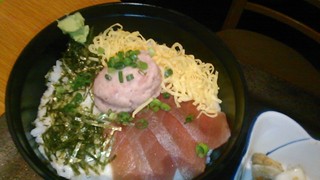 爽季 - [料理] マグロ山かけ丼 アップ♪ｗ