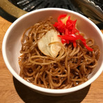 焼肉バイキング ウエスタン - デザートに焼きそば(笑)