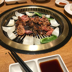 焼肉バイキング ウエスタン - 焼肉開始