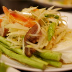 ZAAB THAI&SEAFOOD　 - ソムタムポーク