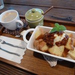 cafe - シフォンケーキのセット