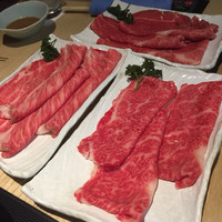 すき焼き 牛しゃぶ 松重 - 