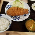 とんかつ まい泉 青山本店 - 茶美豚ロースカツ膳  1,730円