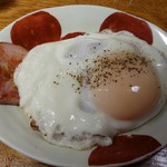 ふぶき - ハムエッグ290円