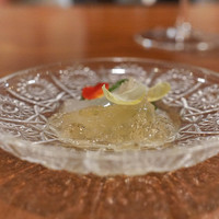 虎峰 - ヤリイカ金華ハム入りシャンタンスープのジュレ