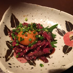 へちかん - 2017年1月19日  桜肉のユッケ