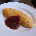 セント レジス ホテル - 卵料理：モッツァレラチーズ入オムレツ