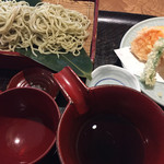 蕎麦や 口福 - 十割 天せいろ