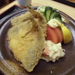 お食事処 殿 - アジフライ定食