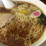 稲城 大勝軒 五一 - 中華麺 柚子が見える （＾◇＾）