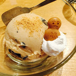 おーくら亭 - きな粉アイス