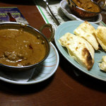 レストラン ナマステ インド・ネパール料理 - ベジタブルカレー＆チーズナン