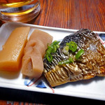 よし半 - お通し（２０１７年１月）