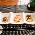 あなご亭 - 定食の付合せ的なの