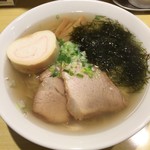 函館塩ラーメン 五稜郭 - 塩ラーメン 生ふのりトッピング