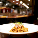イタリアン・ビストロ・ヒライ - 濃厚!! エビとカニのタリオリーニ (1700円) '16 1月上旬