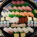 Sushi Choushimaru - 白里(３人前)￥4300-