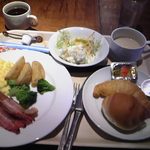 GRILL&DINING MANHATTAN TABLE - [料理] チョイスした洋朝食 全景♪ｗ