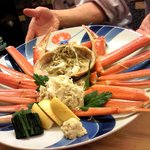 割烹 やました - 松葉蟹ボイル