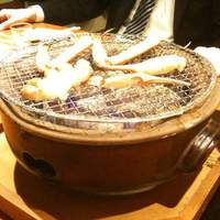かに道楽 銀座八丁目店 - 炭火台