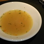GRILL&DINING MANHATTAN TABLE - [料理] 五穀米と人参のコンソメスープ ①