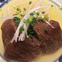 東京肉しゃぶ家 - 蒸し牛タンと大根の塩煮込み
