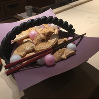 西麻布 いちの - おみくじ入りの鯛の最中