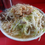 ラーメン二郎 - 小ラーメン　ニンニク・アブラ