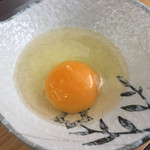 お好み焼 千代 - 生卵
