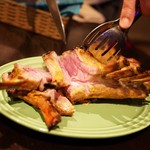 Spice&Dining KALA - ラムチョップ〜レアレア♡火入れがよいので勿論ピンクでございます。