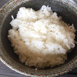 Tonkatsusara - 定食のご飯