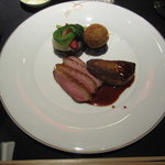 ザ・ペニンシュラ東京 - フランス産鴨とフォアグラのソテー
