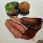 ザ・ペニンシュラ東京 - フランス産鴨とフォアグラのソテー（ＵＰ)