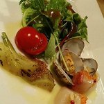 ジャンカルド - まきもの屋さんのお野菜前菜！シェフの魔法が光る