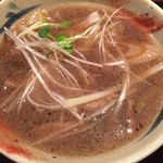 蕎麦　あざみ - かもつけ汁です。美味しいです。