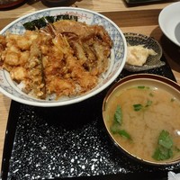 一心 金子 - 江戸の天丼と味噌汁