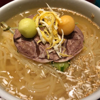 游玄亭 赤坂 - 冷麺（太麺）