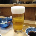 家庭料理 小川 - 生ビール