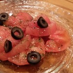 日本料理 いふう - トマトのオリーブサラダ