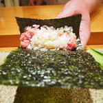 天寿し - ネギトロ巻