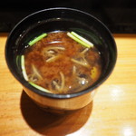 天寿し - 赤出汁