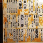 どん亭 - メニュー