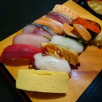 寿司酒場 スシイチ - 使用するネタが写真と異なる場合でした