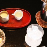 石葉 - 朝食のアイスコーヒー