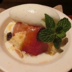 界 遠州 - 甘味
      「冬のおすすめ林檎のデザート」