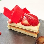 プレヴナンス - 苺のミルフィーユ