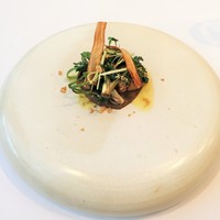 プレヴナンス - 鴨フォアグラ、信州の田セリ、ごぼう、静岡の山葵