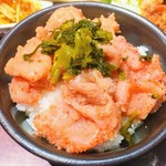 めんたい丼