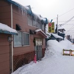日の出食堂 - 旭川は雪が多い街です